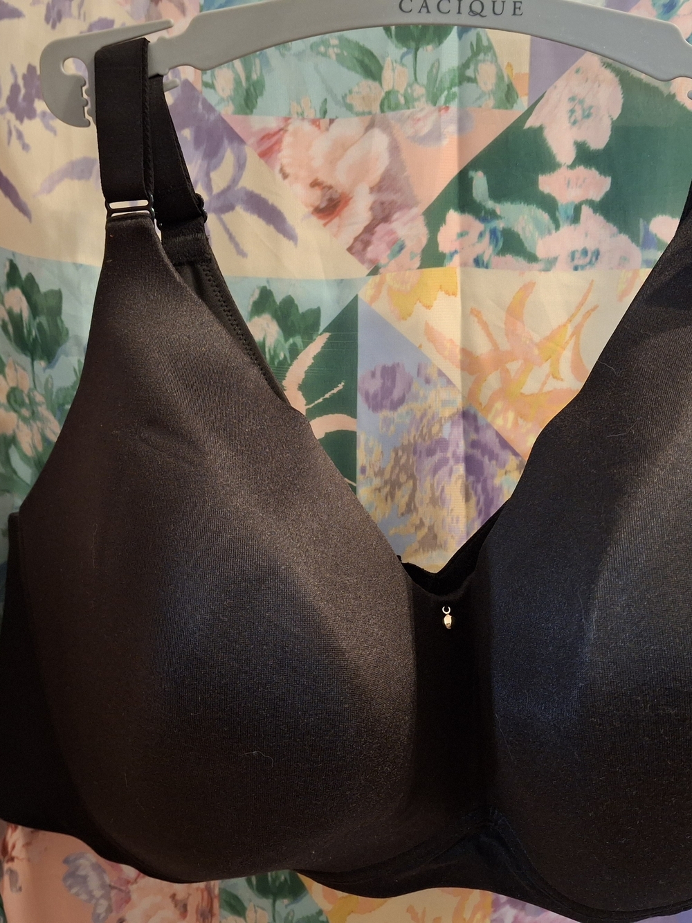 Cacique Invisible Backsmoother Lightly Lined No-Wire Bra